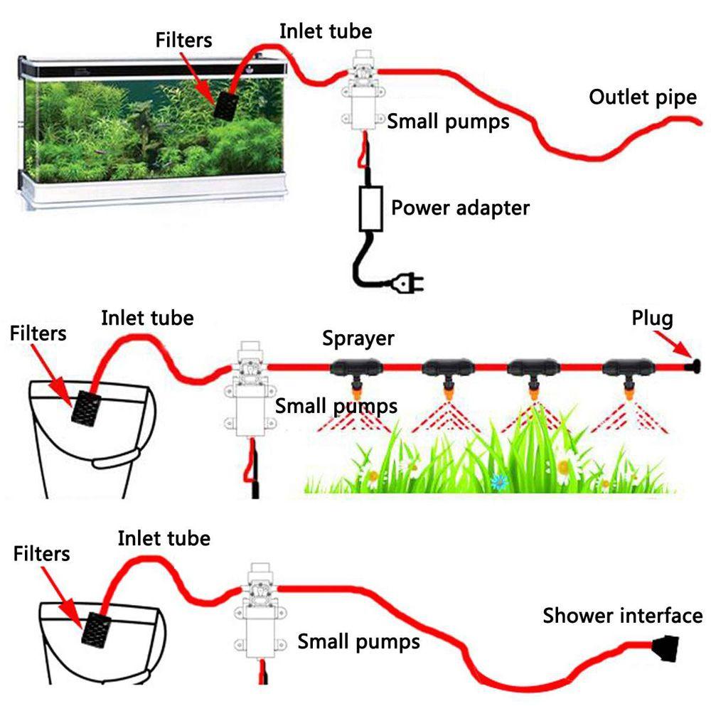 Agricultural Electric Black High Pressure Car Washing Self Priming Pump Water Pump Water Sprayer