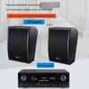 Weishu BM-8 10-inch Wall-Mount Passive Speaker System with KX-300 Amplifier