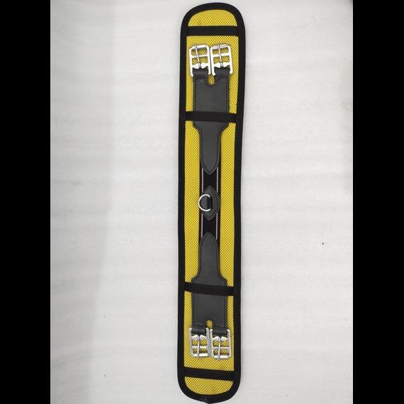 Yellow Treeless Freemax Synthetic Horse Tack Saddle + Girth, All Sizes For Horse