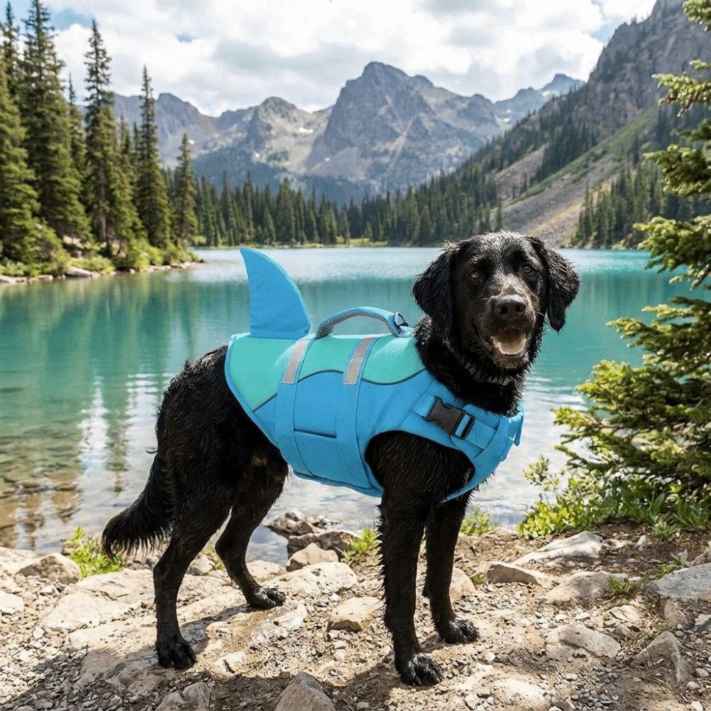 Waterproof Pet Life Jacket High Buoyancy Pet Buoyancy Suit Dog Surfing Clothes Boating