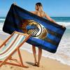 Atalanta Fan Culture Print Beach Towel, Large Soft Quick Dry Towel for Beach Camping Swimming