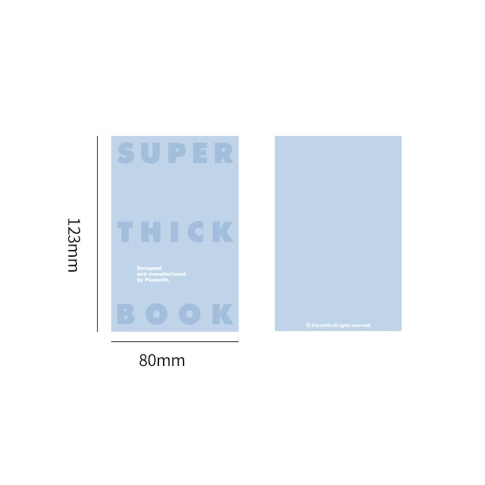 Водонепроницаемый кожаный чехол для блокнота Минималистский планировщик Блокнот Карманный блокнот для офисного использования