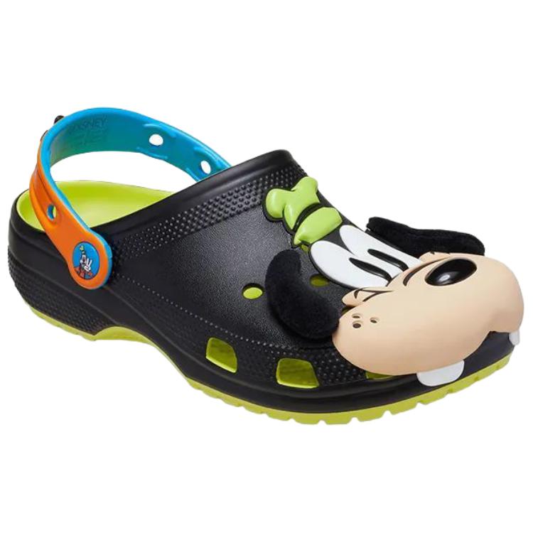 Disney x Crocs Гуфи Классические клоги Унисекс Черный 212059-90H