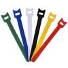 6pcs Releasable Cable Ties Colored Plastics Reusable Cable Ties Nylon Loop Wrap Zip Bundle Ties T-type Cable Tie Wire