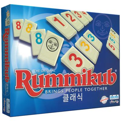 Руммикуб Классик, смешанные цвета, корейские игрушки