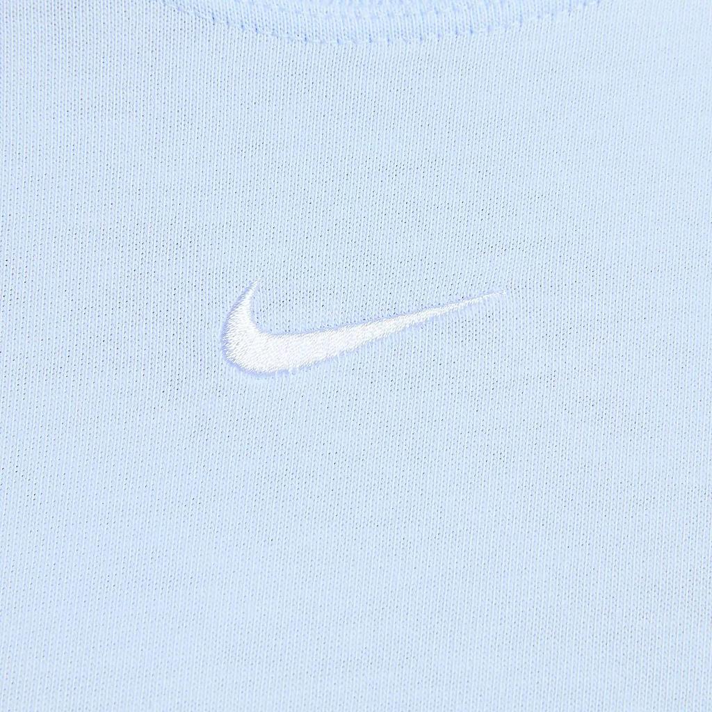 Nike Sportswear Essential Simple Versatile Comfortable Skin-Friendly Moisture-Wicking Short Sleeve T-Shirt Women Tops Purple Blue DD1238-423