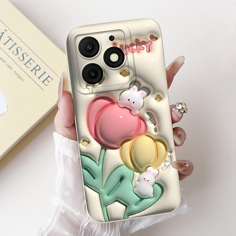 For Itel A50 Case Itel A50C Cute Fashion Cartoon Cover Soft TPU Phone Case For Itel A50C A 50 ItelA50 C Back Cover Fundas Bumper