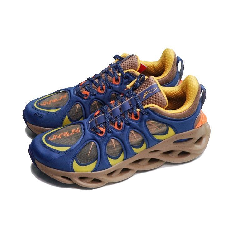 Li-Ning Arc Ace Неделя моды в Нью-Йорке - Синие кроссовки унисекс ARHP191-1