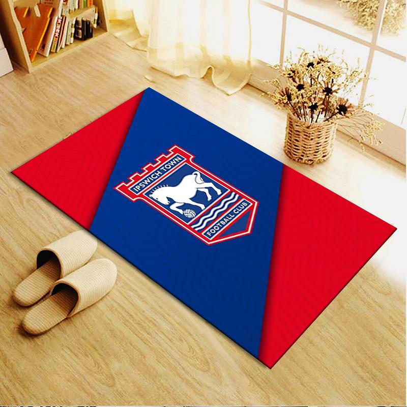 Ipswich Town FC Carpet Rug for Living Room Bedroom Home Sofa Decoration,Kids play Non-slip Floor Mat