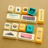 Retro Keycaps 136 Keys/set 80s Series PBT Dye Subbed Key Caps Cherry Profile Keycap With 7U Spacebar 1.5u 1.75u 2u Supplement