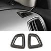 2x Black Wood Side Air Vent Outlet Cover Trim for Chevy Colorado/GMC Canyon 14+
