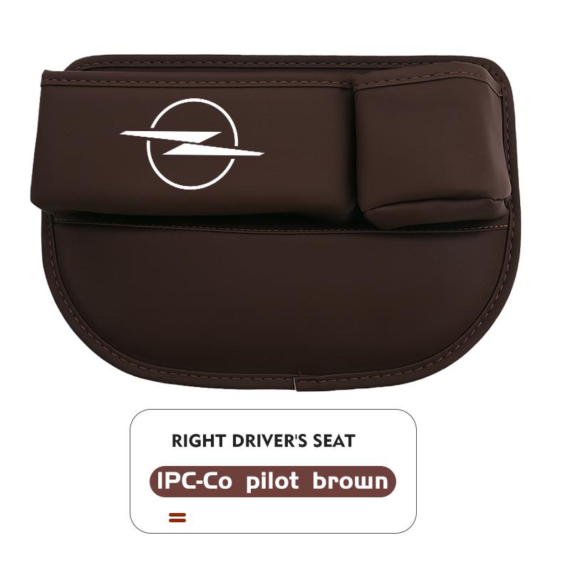 Leather Car Seat Gap Cup Holder Seats Crevice Side Tissue Organizer Box For Opel Astra G J H Insignia Zafira Corsa D C Vectra