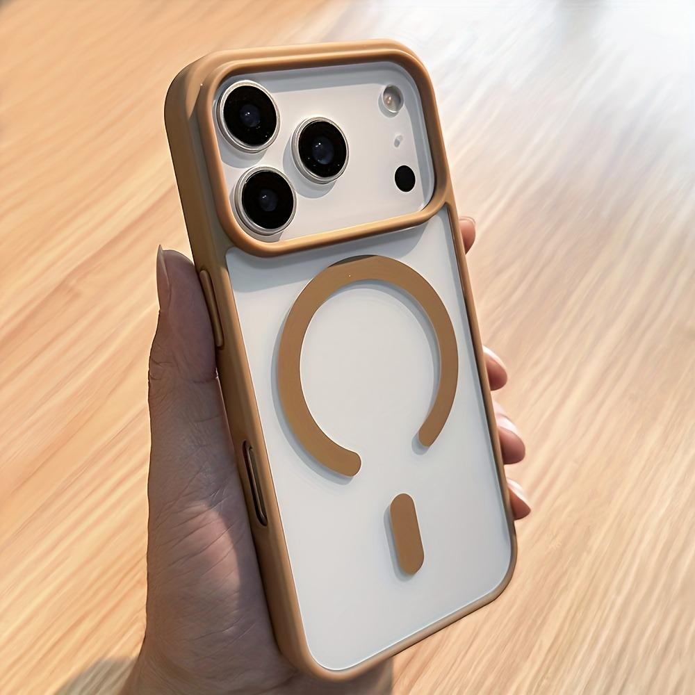 Magnetic For Wireless Charge Phone Case For For Iphone 17 1 16 14 13 Pro Max 17Pro 16Pro Cases Bumper Clear Cover