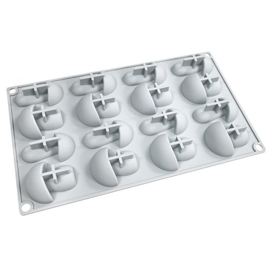 Форма для торта в форме гриба, форма для выпечки, 16 сеток, антипригарная силиконовая форма, инструмент для украшения выпечки для домашней кухни