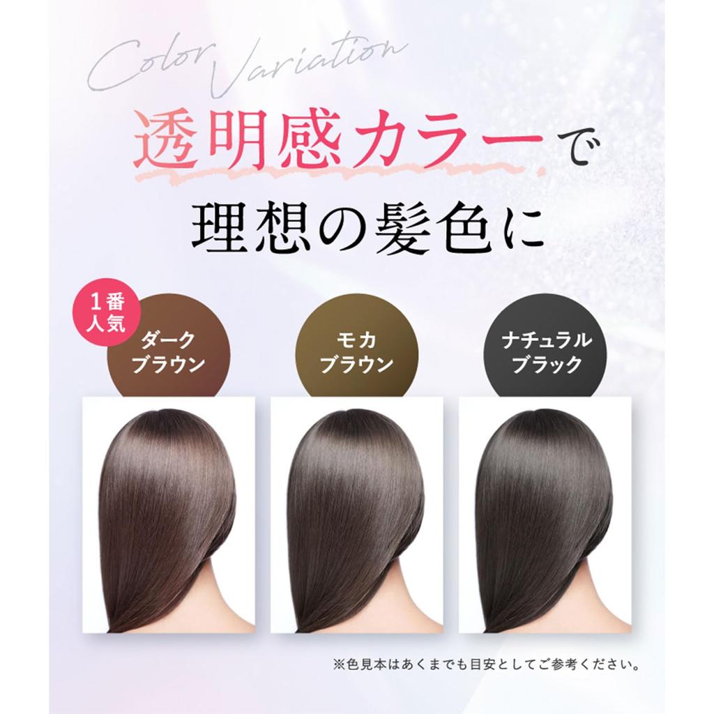 RISHIRIA Furel Color Shampoo Refill Pouch 240ml Набор из 2 Color Treatment x 1 Упаковка Color Care Conditioner x 1 (Темно коричневый) [Пробный пакет]