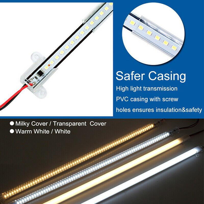Ac220V Led Bar Light High Brightness 2835 Led Clip 30Cm 40Cm 72Leds Rigid Strip