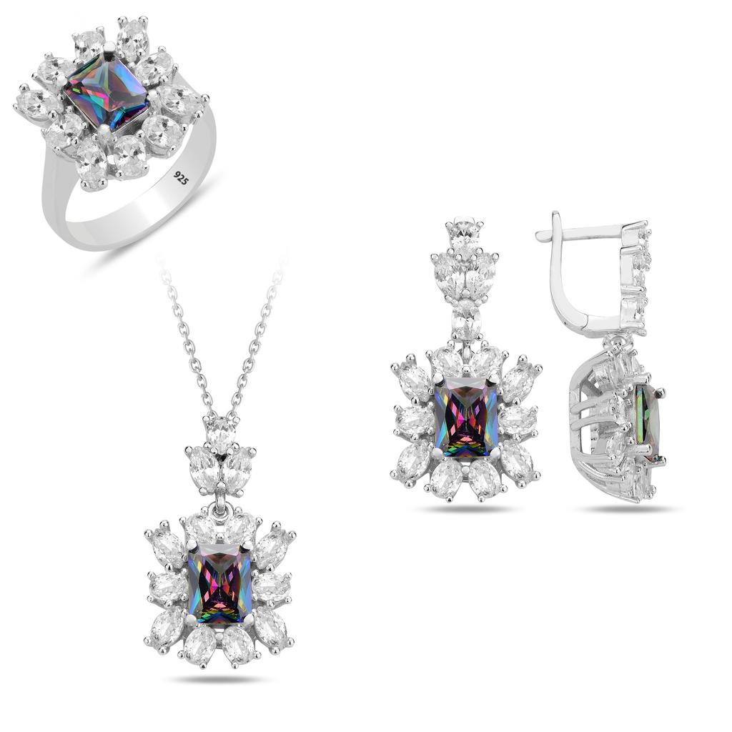 Комплект из красного рубина для женщин, ювелирные изделия из серебра 925 пробы, женский комплект из серебра ручной работы, подарок на день рождения, подарок матери, подарок на годовщину, подарок жене