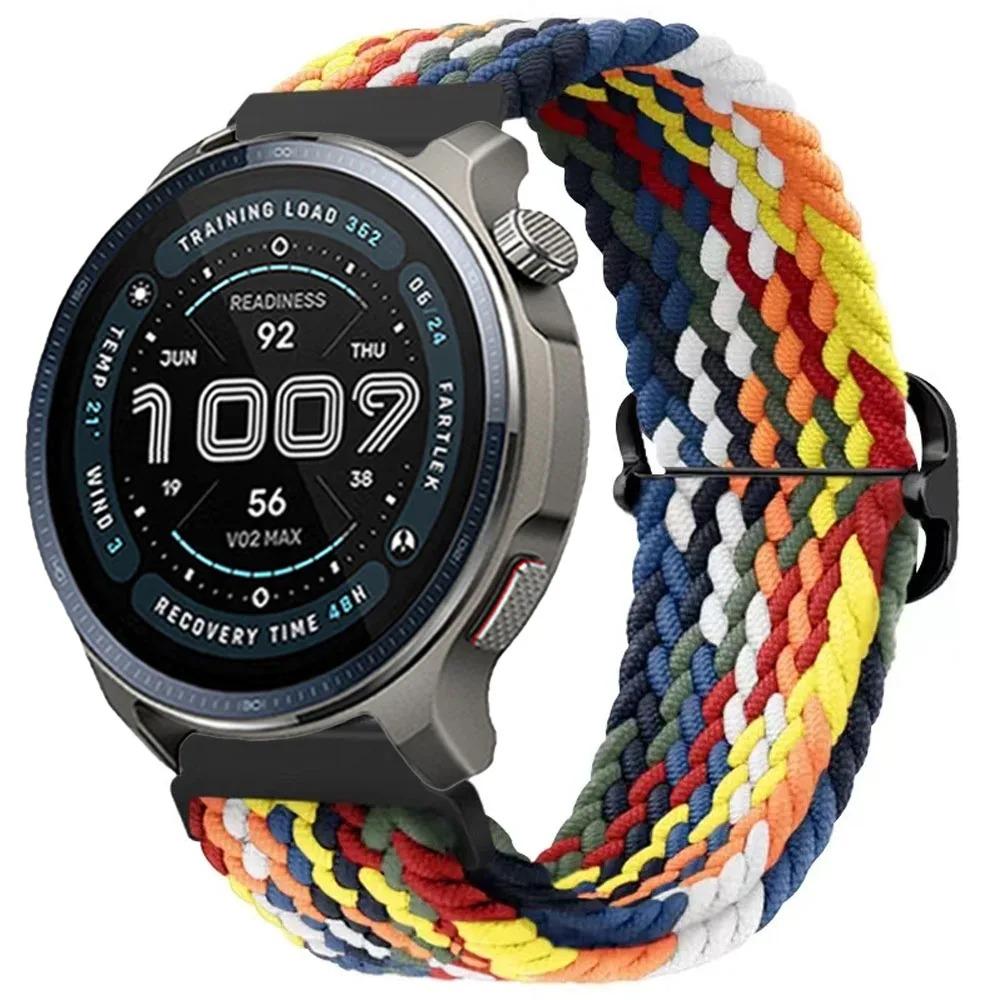 22 мм 20 мм Нейлоновый ремешок для Amazfit Balance 2 1/Bip 6 5 Спортивный браслет Ремешок для часов Correa для Amazfit GTR 47 мм/GTR 4 3/GTS/Active 2