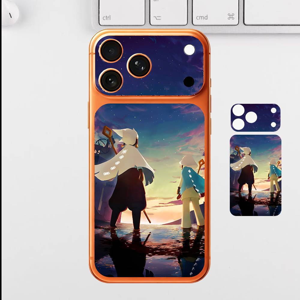 Игровой Guang Yu Для iPhone 17 Pro ProMax Задняя Защитная Декоративная Наклейка Задняя Крышка