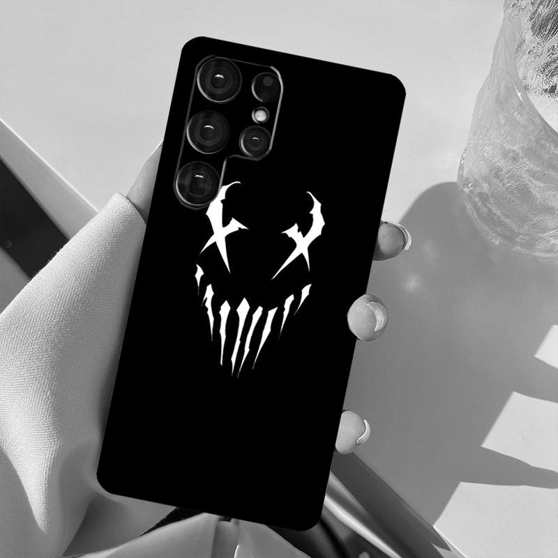 Чехол Scary Smile Skeleton Devil для Samsung Galaxy S22 Ultra S20 FE Note 20 Note 10 S8 S9 S10 Plus S21 Ultra Cover