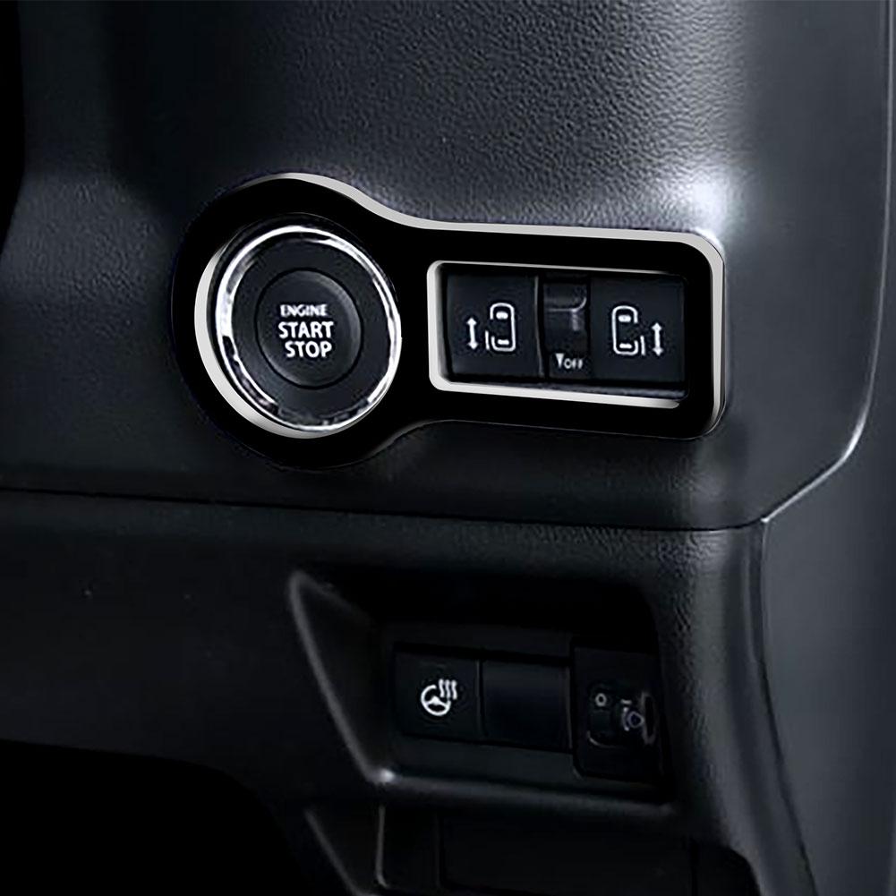 Аксессуары для салона автомобиля Новая крышка отделки ключа Start Stop для 2024 Suzuki Spacia Custom MK54S MK94S