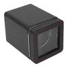 Single Watch Winder Automatic Rotation 4 Modes Mesh Texture Leather with LED Light Super Quiet
