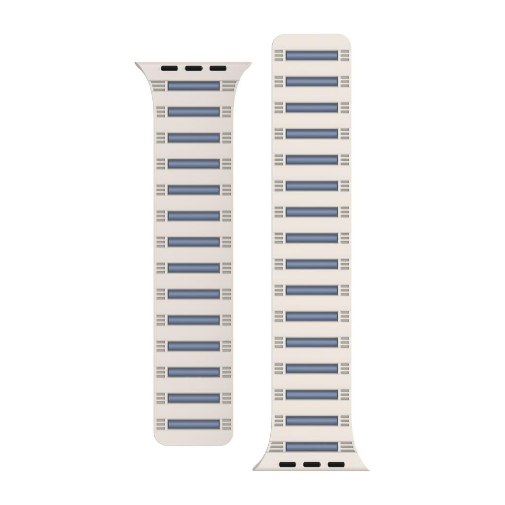 Магнитный ремешок для Apple Watch Series 10 Ultra 9 8 7 SE 6 5 4 3 2 1 46 мм 49 мм 45 мм 44 мм 42 мм Силиконовый ремешок для часов