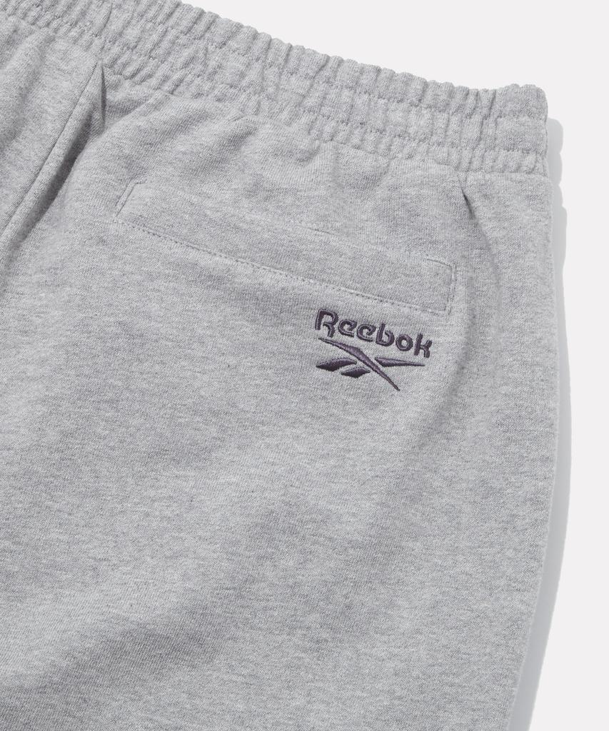 Reebok Премиальные спортивные штаны-джоггеры - Серый меланж