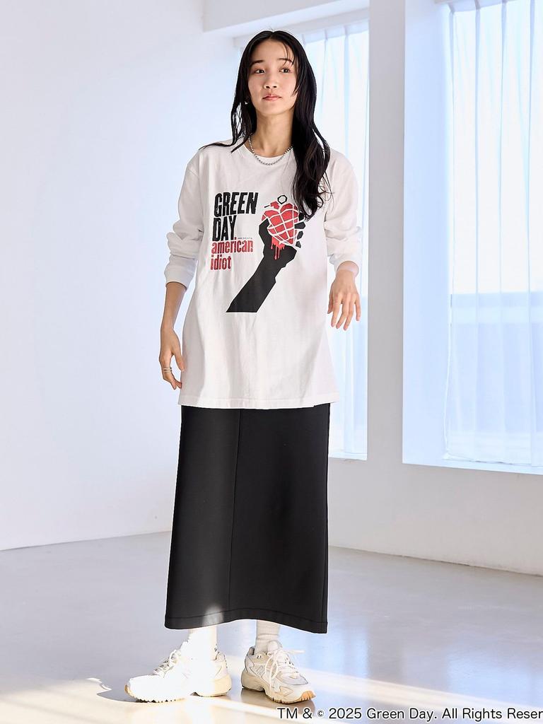 Cohen GREEN DAY/ROCK STANLEY Футболка с длинным рукавом Custom 76206020538 0370 КИПЕЛЬНО-БЕЛЫЙ(03) L