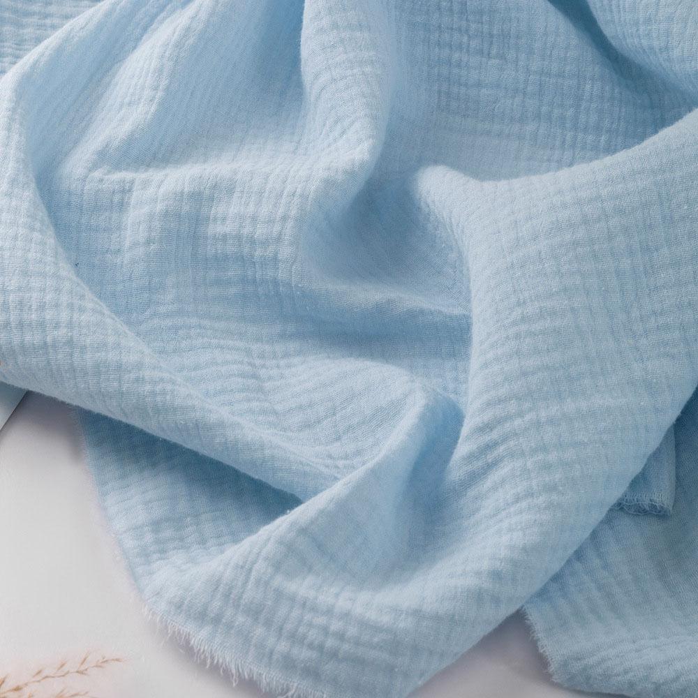 Двухслойная марлевая ткань 100% хлопок креп швейная ткань мягкая для шитья своими руками детское платье летняя одежда банное полотенце салфетка