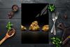 GLASS CUTTING BOARD 35x52 Gold