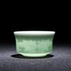 Керамическая чайная чашка с изображением лотоса и дракона ручной работы Jingdezhen Celadon Master Tea Cups 100 мл