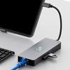 USB 3.0 Хаб Стабильный Алюминиевый Сплав 4K/120Hz Разветвитель 1 в 8 Выходов C