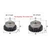 1 шт. Прямозубое колесо 2 модуля 21T/22T/23T-60T Сталь 45# Ведущая шестерня двигателя 2M Механическая трансмиссия Шестерня Технологическое отверстие 10/12 мм
