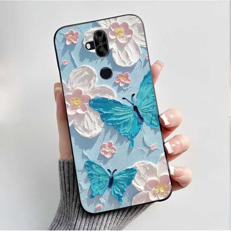 Роскошный модный цветок для Asus Zenfone 5 Lite ZC600KL 5Q ZC600KL X017DA Силиконовый чехол для телефона Защитная задняя крышка Мягкий чехол из ТПУ