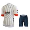 Mens Cycling Jersey Set Short Sleeve Quick Dry Breathable Road Bike Apparel Riding