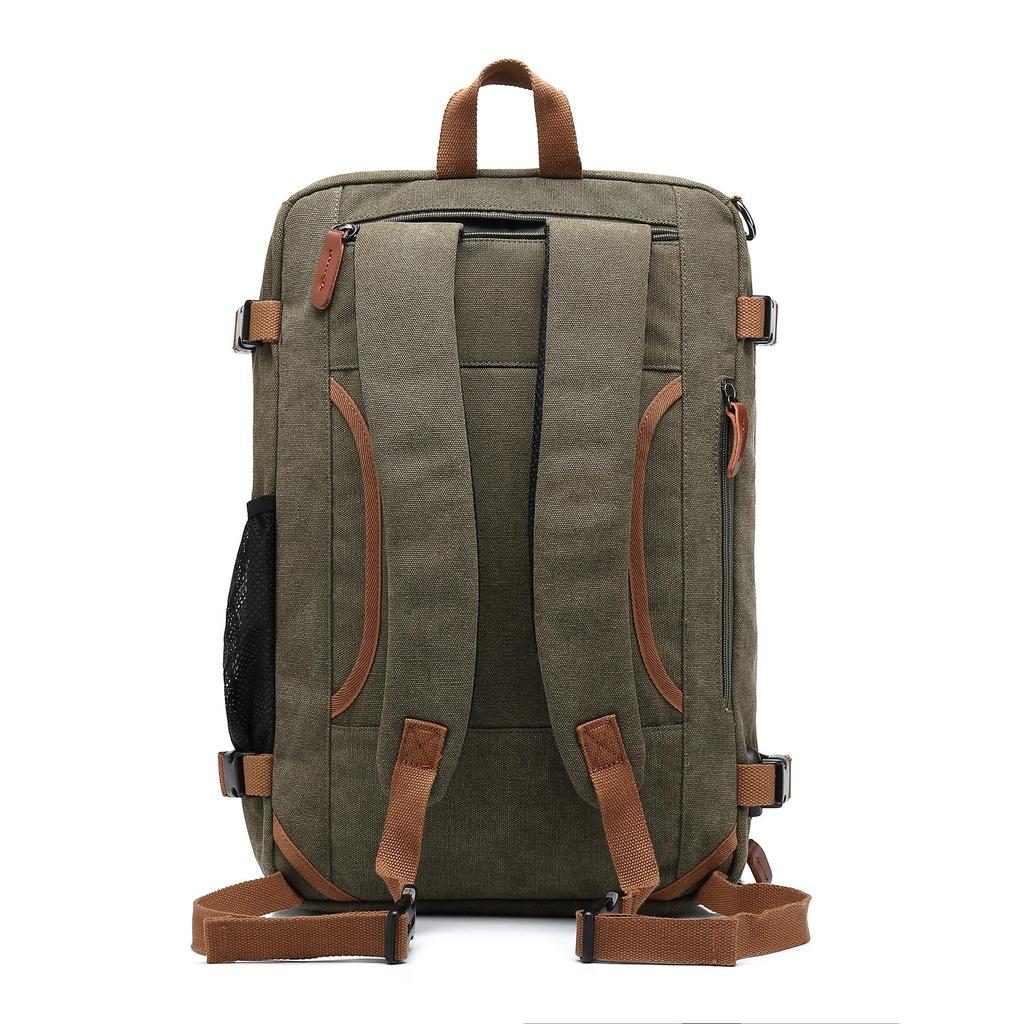 Мужской рюкзак Cool Bell, мужская многофункциональная сумка через плечо, сумка-мессенджер и сумочка, водонепроницаемый рюкзак для ноутбука, холст CB5503 15,6/17,3 дюйма