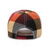 Outdoor Men Women Adjustable Sunscreen Hats Baseball Hats Sun Cap Plaid Caps