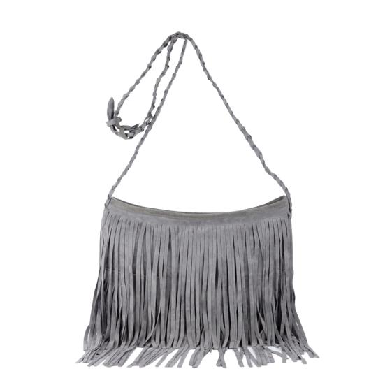 Women Tassel Shoulder Bag Large Capacity Retro Crossbody Bag Bohemian Fringe Messenger Bag for Daily Outings Work Travel