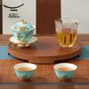 Yongfengyuan Madam Porcelain West Lake Blue 7-Piece Tea Set
