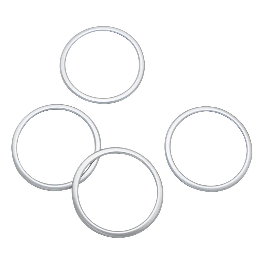 Для BMW X1 F48 2016 2017 2018 2019 2020 2025 2025 2025 Отделка кольца динамика двери, круглая крышка, декоративная наклейка, аксессуары