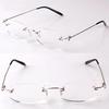 Ultralight Frameless Reading Glasses Unisex High-Definition Rimless Glasses