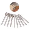 10pcs High Speed Steel Burr Bit 3mm Rotary Cutter Files Set CNC Engraving