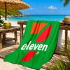 Пляжное полотенце Seven Eleven, Быстросохнущее, Легко ухаживать, Подходит как для фитнеса, так и для пляжного отдыха, Спортивный незаменимый аксессуар