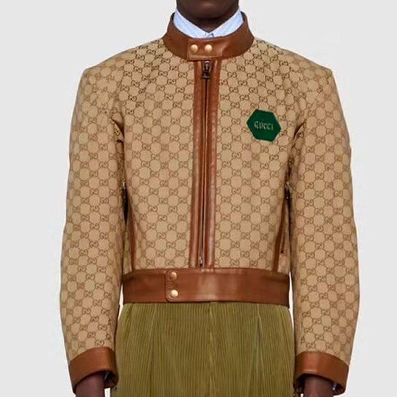 Gucci Куртка с жаккардовым узором GG 676489-Z8ATV-2190