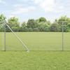 VidaXL Welded Wire Fence with 7 Pointed Posts 0.8x10 M Galvanized Steel 3351924