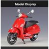 Welly 1/12 2020 Vespa GTS Super Сплав Досуг Модель Мотоцикла Металл Уличные Дорожные Мотоциклы Модель Симуляция Детская Игрушка Подарок