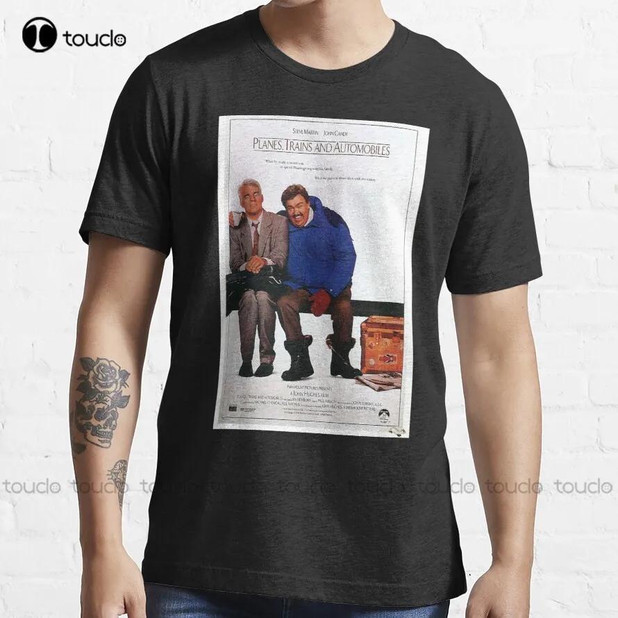 Planes Trains And Automobiles Movie Poster Merchandise Tshirt Golfshirts Unisex Custom Aldult Teen Unisex Xs5xl Cotton Shirts