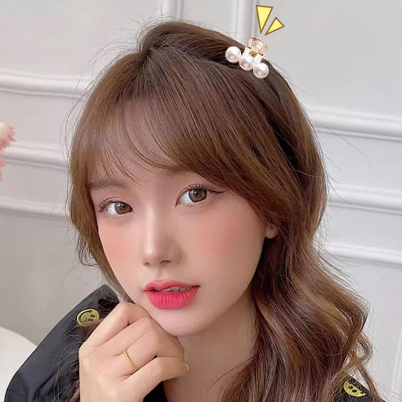 6/8/10 шт./набор Маленькие стразы Жемчуг Геометрические Металлические Заколки для волос для Женщин Девушек Милые Мини Зажимы для волос Заколки Аксессуары для волос