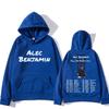 Alec Benjamin Hoodie for Autumn/Winter Gothic Fleece Sweatshirt Graphic Printing Grunge Hooded Clothing Moletom Retro Pullovers